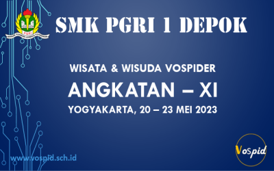 WISATA & WISUDA VOSPIDER ANGKATAN – XI  YOGYAKARTA, 20 – 23 MEI 2023